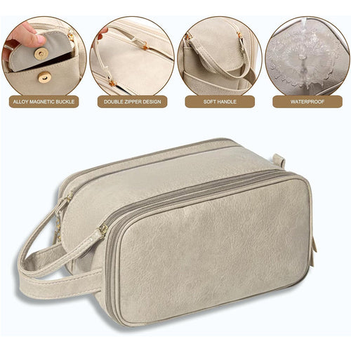 Travel Toiletry Bag For Women Men, Large Travel Toiletry Organizer