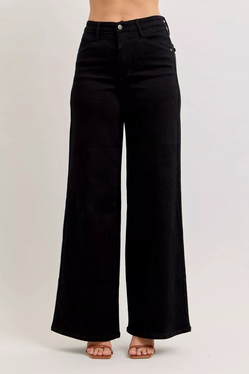 Judy Blue High-Waisted Wide Leg Jeans
